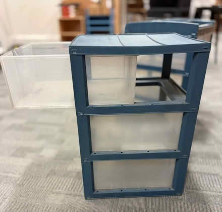 Photo of free Three drawer plastic units (Salford Quays M5) #2