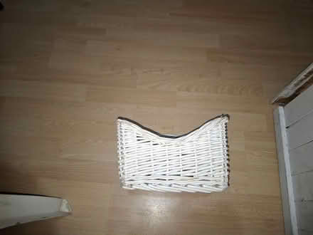 Photo of free White wicker basket (Feltham TW14) #2