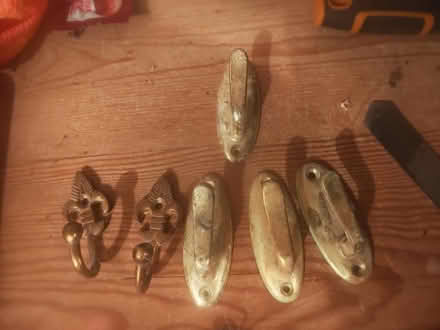 Photo of free Vintage brass hooks (Bawdsey IP12) #1