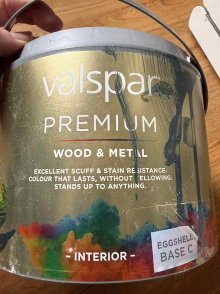 Photo of free Grey interior wood & metal paint (Crookes S10) #1