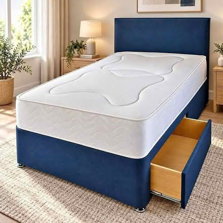 Photo of free divan bed with mattress (Streatham Hill SW2) #1