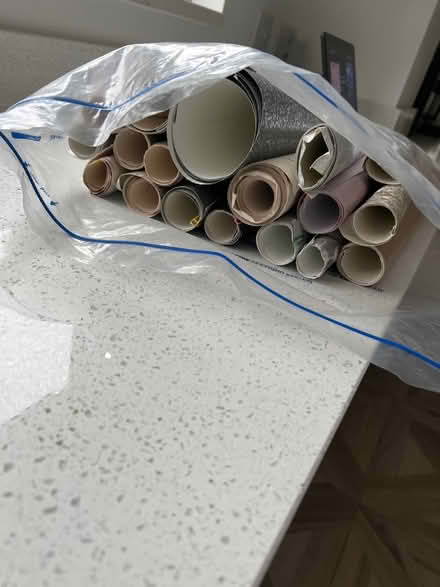 Photo of free Wall paper samples (Willen Park MK15) #2