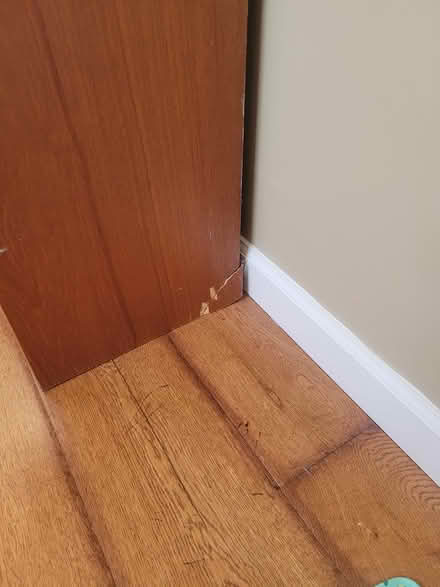 Photo of free Tall wooden bookshelf (Sunriver Estates) #2