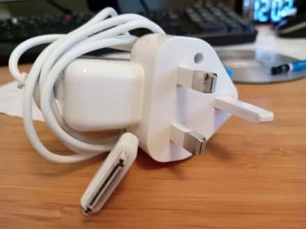 Photo of free Old type iPhone/iPad charger (Pooley Green TW20) #1