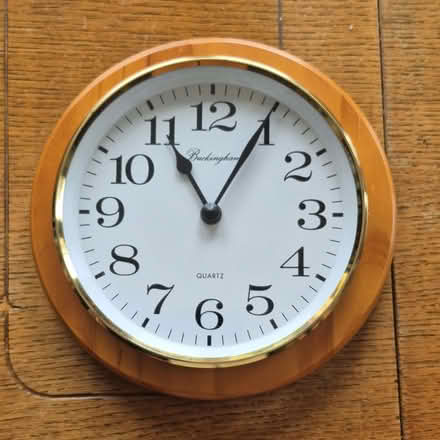 Photo of free Battery powered wall clock (Abbotswood GU1) #1