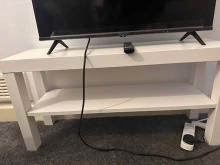 Photo of free White TV stands (M11 clayton M11) #2