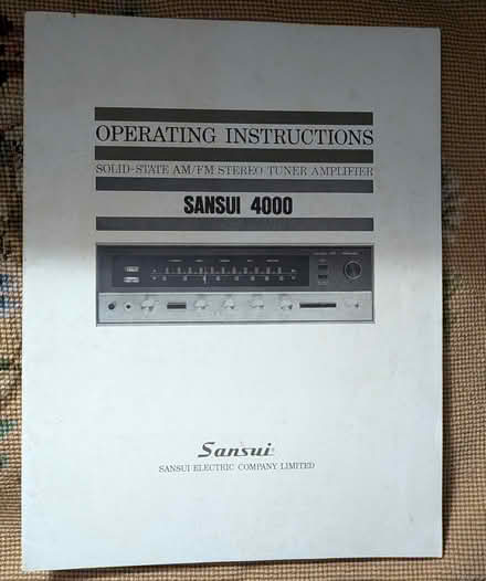 Photo of free vintage Sansui amplifier and radio (Anna st in Teaneck) #2