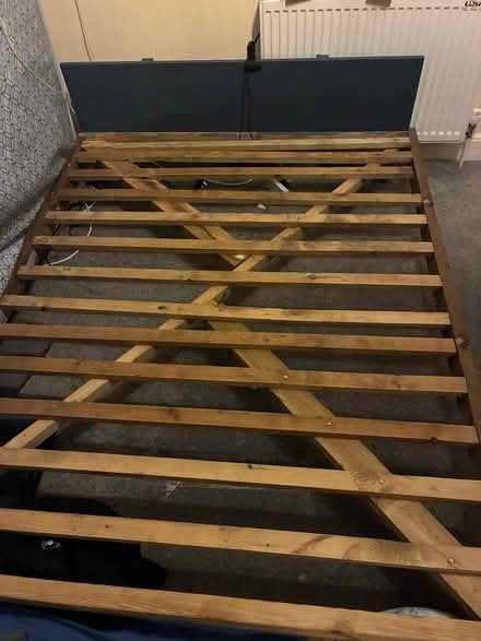Photo of free Homemade Double Bed (Rhayader LD6) #2