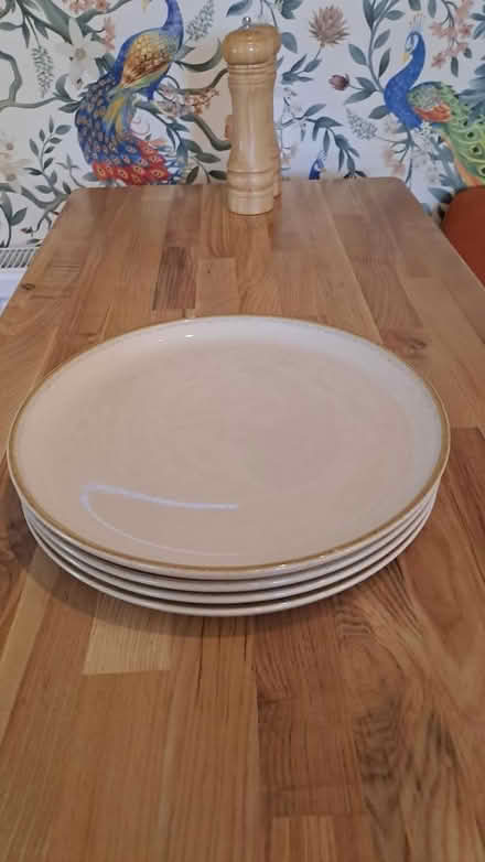 Photo of free 4 M&S dinner plates 10inches (Bramley, Hants RG26) #1