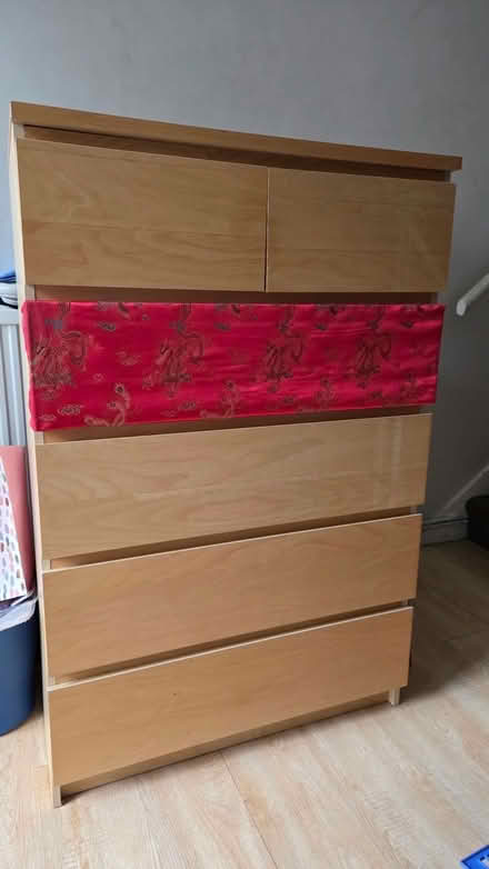 Photo of free Ikea Malm Drawers: 4 + 2 (Dalston E8 2) #1