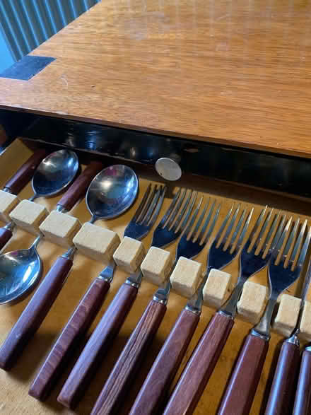 Photo of free Vintage cutlery canteen (Spencer Walk CT11) #3