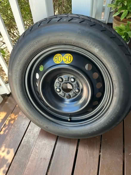 Photo of free Toyota RAV4 Space Saver Wheel (Close to Nunawading Station) #1