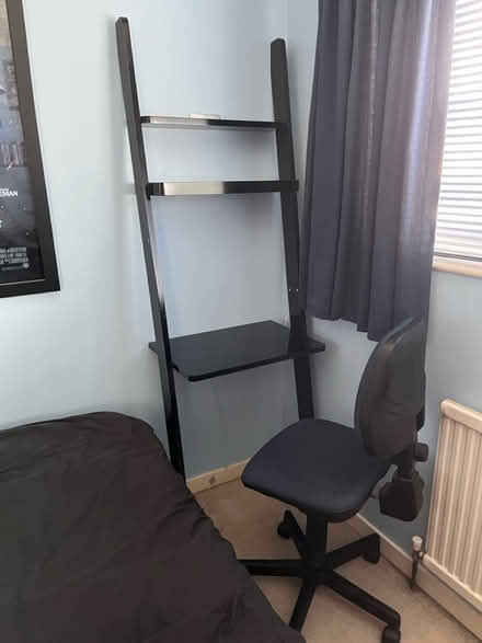Photo of free Desk and chair (Waterloville) #4