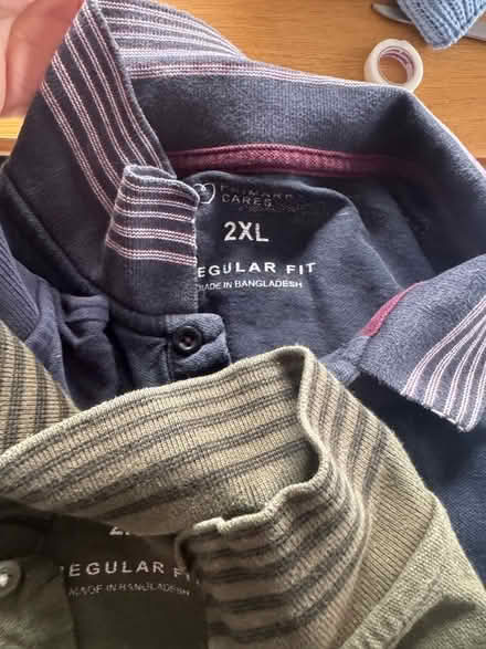 Photo of free Men’s tops and shorts (Coley RG30) #3