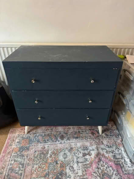 Photo of free Blue chest of drawers (New Yatt OX29) #1