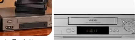 Photo of VCR/VHS player/recorder (Boston) #1