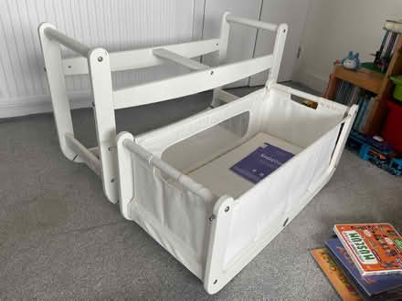 Photo of free SnuzPod2 Bedside crib in White (Salisbury SP1) #3