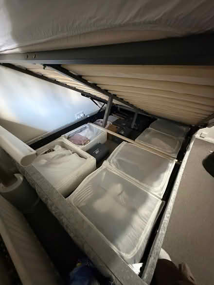 Photo of free Kingsize Ottoman Bedframe NO MATTRESS (Whitton TW2) #2
