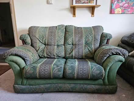 Photo of free 2× 2 seater sofas (Shard end B34) #1