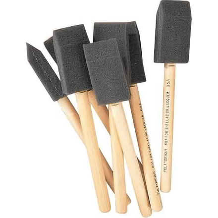 Photo of free NEW Foam Paint Brushes Set (Los Altos Hills, CA) #1