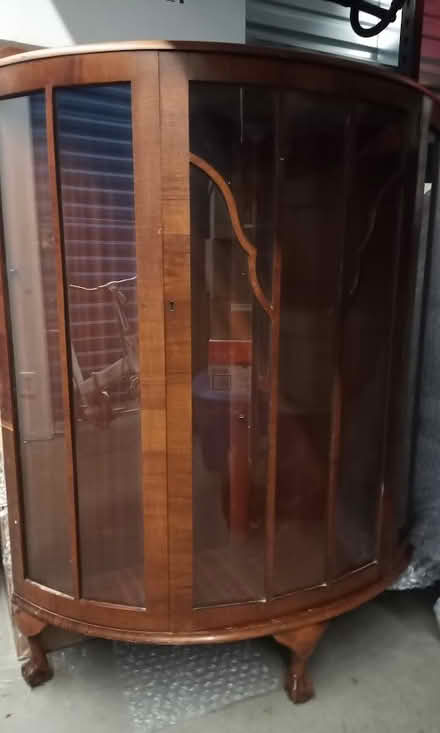 Photo of free antique china cabinet (Mallairdville) #1