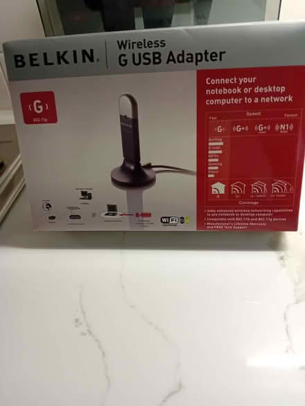 Photo of free Belkin wireless USB adapter (Bilton HG1) #1