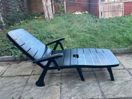 Photo of free Green Sun Lounger (Beeston) #3