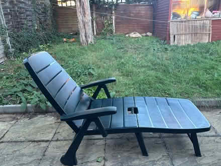 Photo of free Green Sun Lounger (Beeston) #4