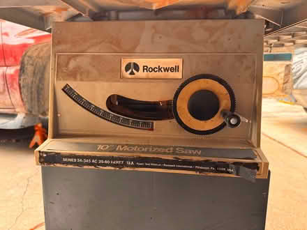 Photo of free Vintage Table Saw (Redwood City) #2