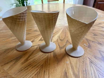 Photo of free Unique ice cream cups (Colts Neck) #1