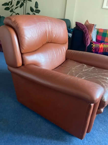 Photo of free Arm chair to recycle (Finchley road statio) #2