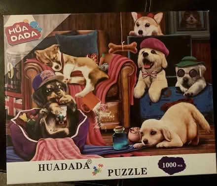Photo of free Dog jigsaw 1000 pieces (Sandbach CW11) #1
