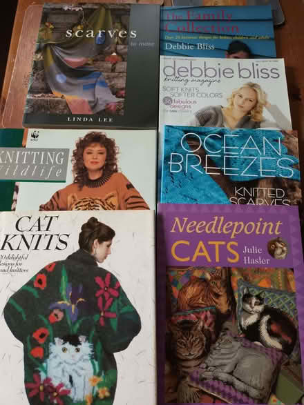 Photo of free Assorted knitting and craft books (Oakenshaw B98) #1