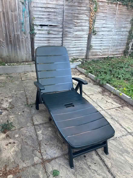 Photo of free Green Sun Lounger (Beeston) #1