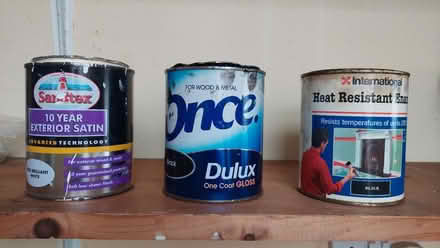 Photo of free 3 Tins of Paint (Heaton NE6) #1