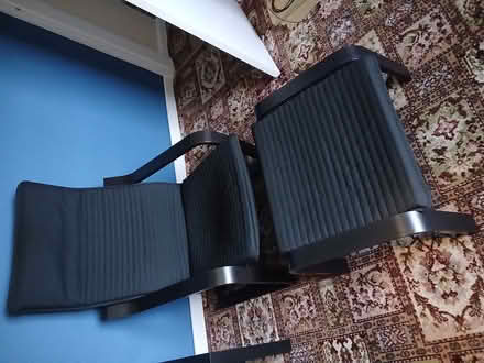 Photo of free Ikea chair and footstool (Elland HX5) #1