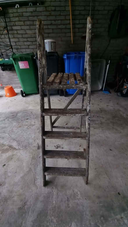 Photo of free wood step ladders (Locking Stumps WA3) #1