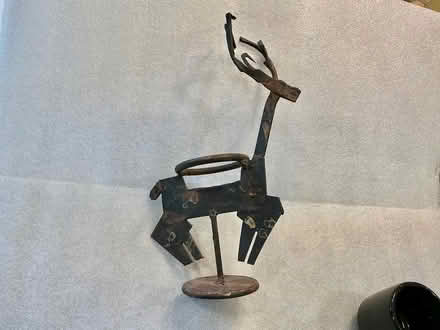 Photo of free Metal Deer Candle Holder (Palos Park) #1