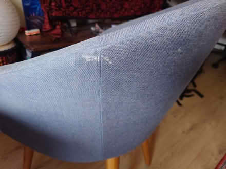 Photo of free Blue chairs with arm rests (Preston Park area BN1) #3