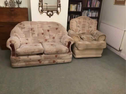 Photo of free Two armchairs and a sofa (Warton LA5) #3