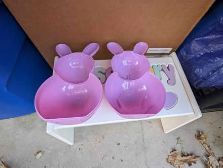 Photo of free Rosemary stool, book, etc (Downtown Oak Park) #3