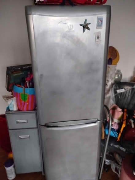Photo of free Silver Fridge Freezer (Sm3) #1