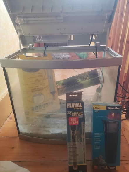 Photo of free Fish tank (Forest Green) #2