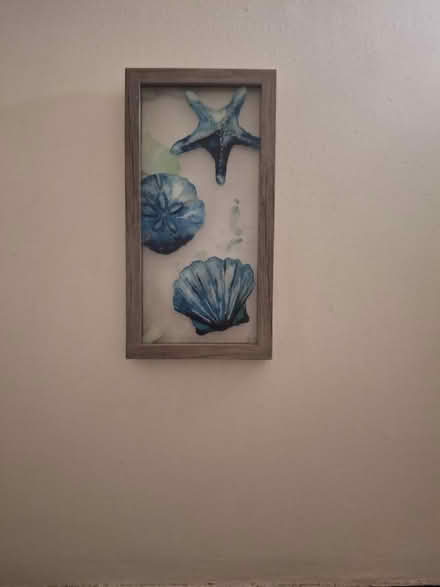 Photo of free Coastal shadow box wall art piece (Ditmars Park Brooklyn) #1