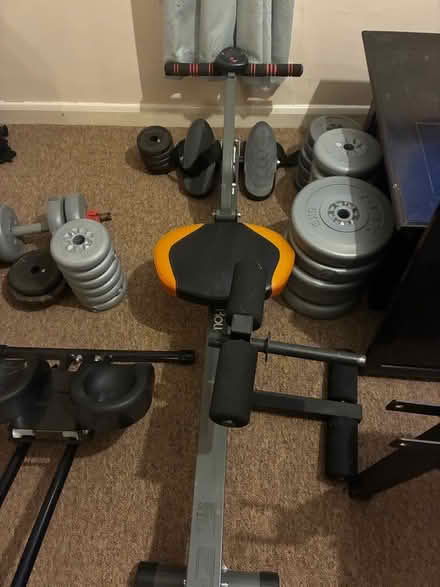 Photo of free Weights/rowing machine (Tupsley HR1) #1