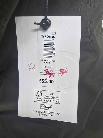 Photo of free New trousers (Bicester OX25 3) #3