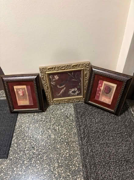 Photo of free 3 decorative art frames with prints (Fresh Meadows) #1
