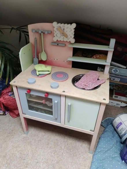 Photo of free Janod wooden play kitchen with accessories (Roseburn EH12) #1