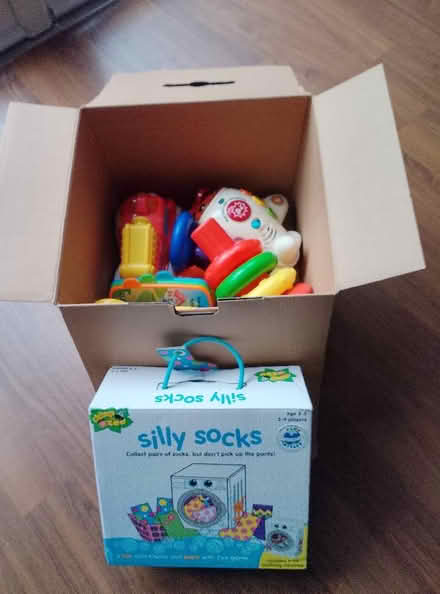 Photo of free Box of children's toys (Harnage SY5) #1