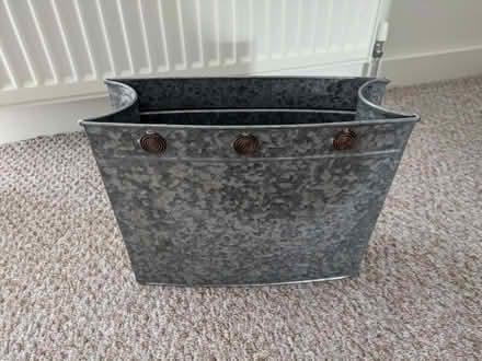Photo of free Galvanised Metal Magazine Rack (Bathgate EH48) #1